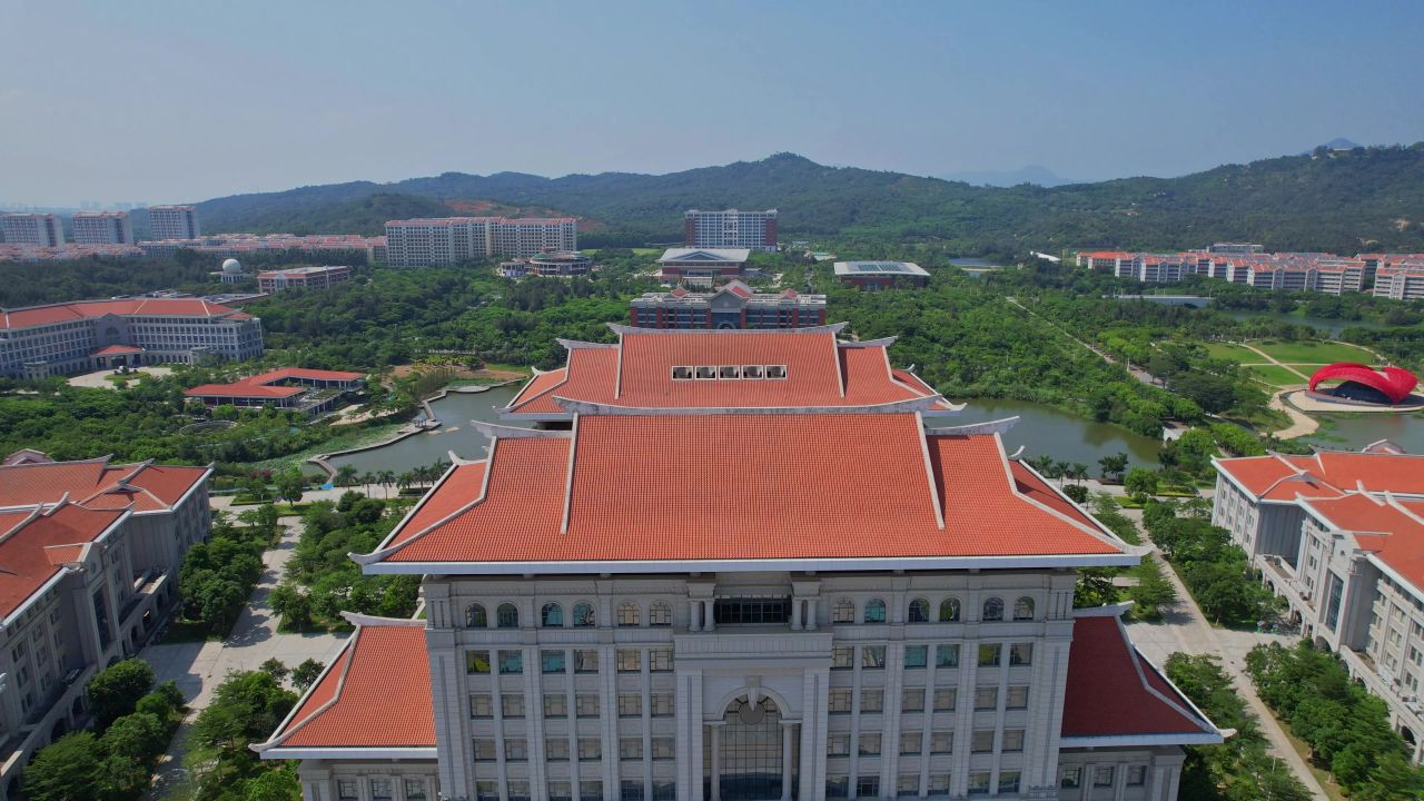 航拍厦门大学翔安校区