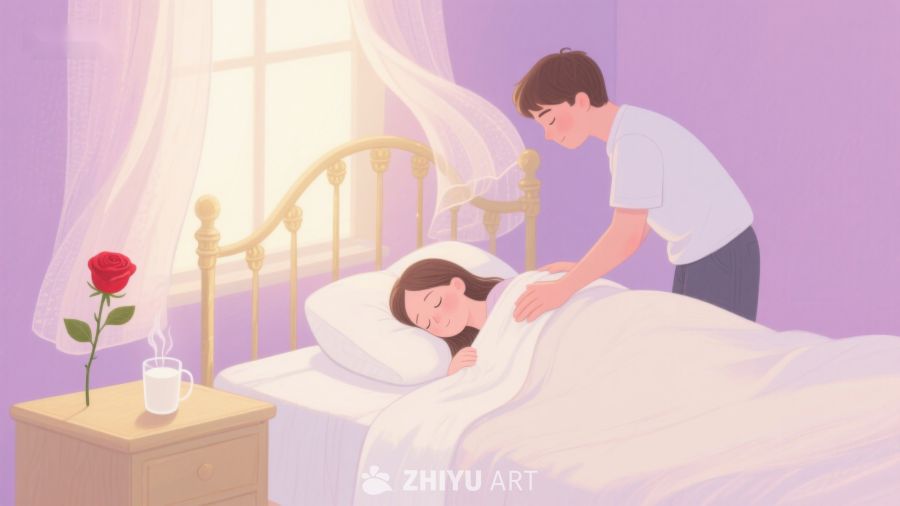 温馨床边，轻抚安眠 394