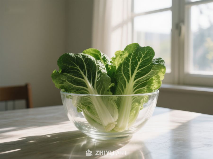阳光下的青菜 580