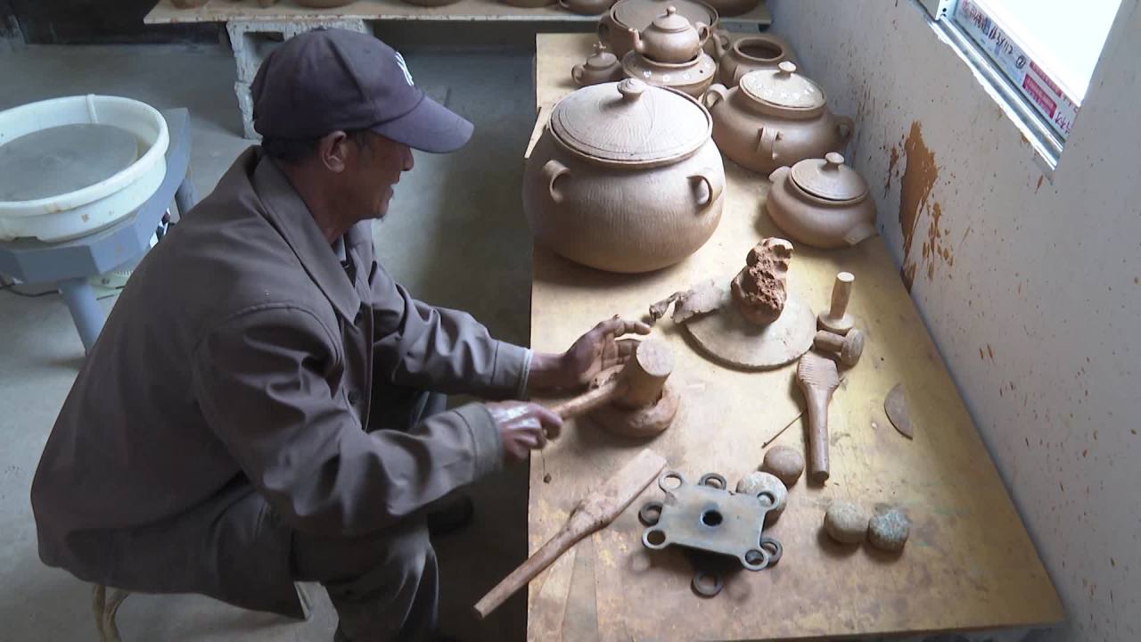 红土陶制作