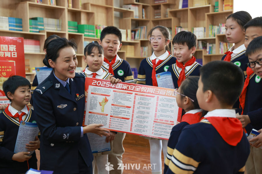 兰州公安：国家安全宣传进校园 2