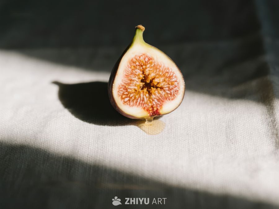 切开的无花果特写 386