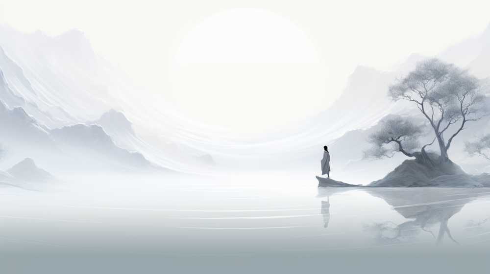 艺术浅白色唯美背景图99
