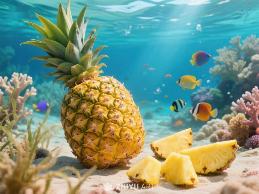 海底世界中的菠萝 166