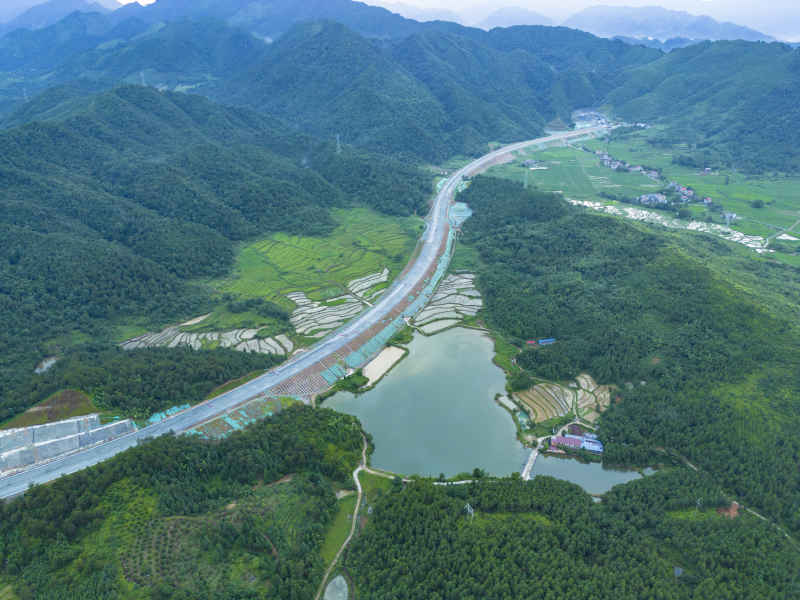 祖国壮丽河山航拍摄影图  
