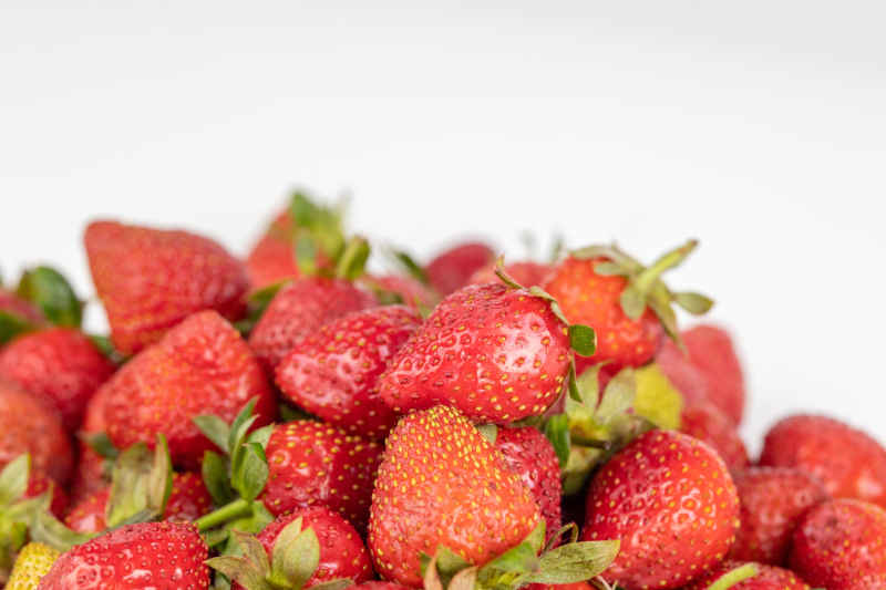 新鲜草莓水果实拍 51