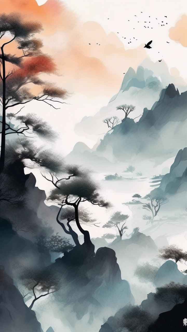 山水插画国风 52
