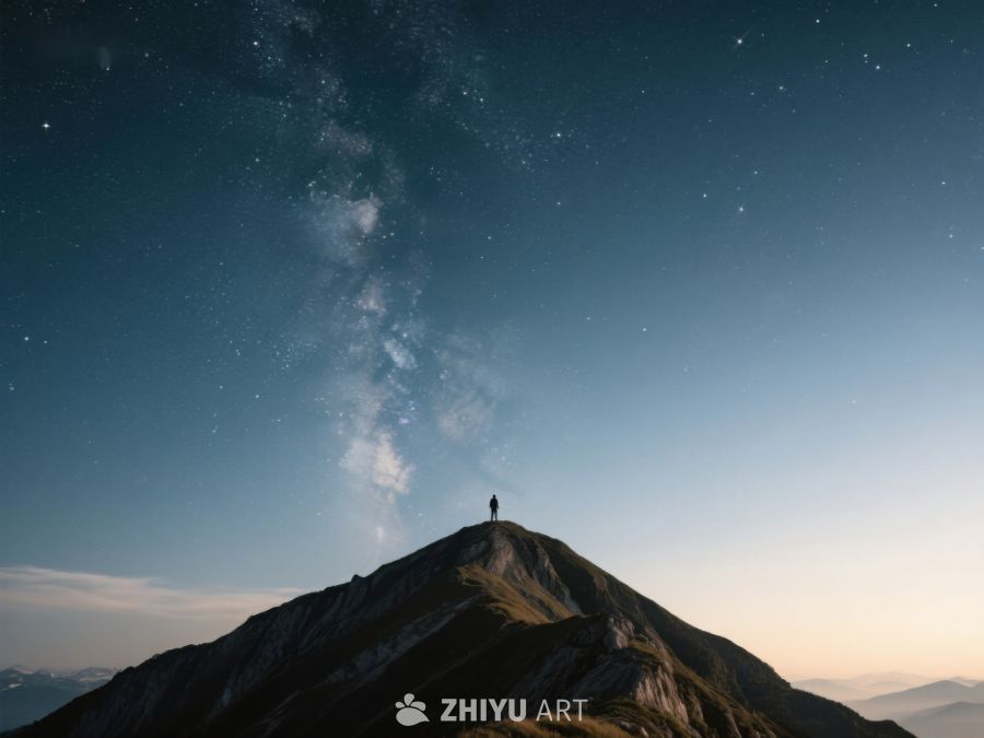 山顶之上，星空璀璨 128