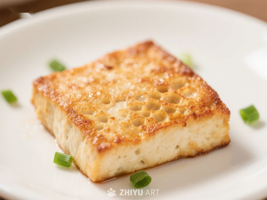 金黄酥脆的煎豆腐 362