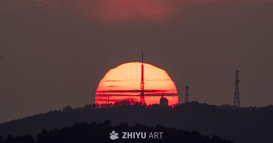 日落
