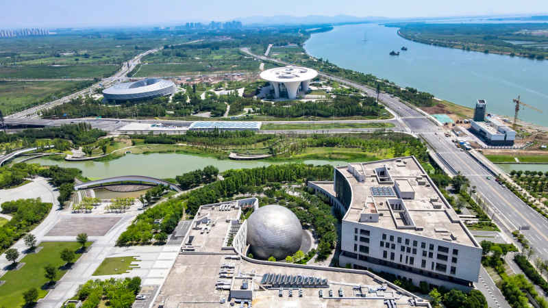 湖北襄阳城市风光旅游景区航拍摄影图 