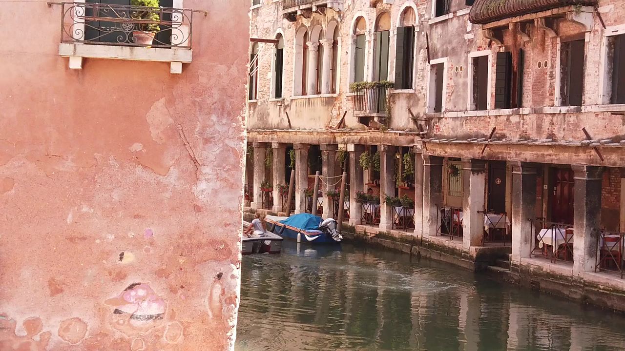 威尼斯运河意大利结构水城市