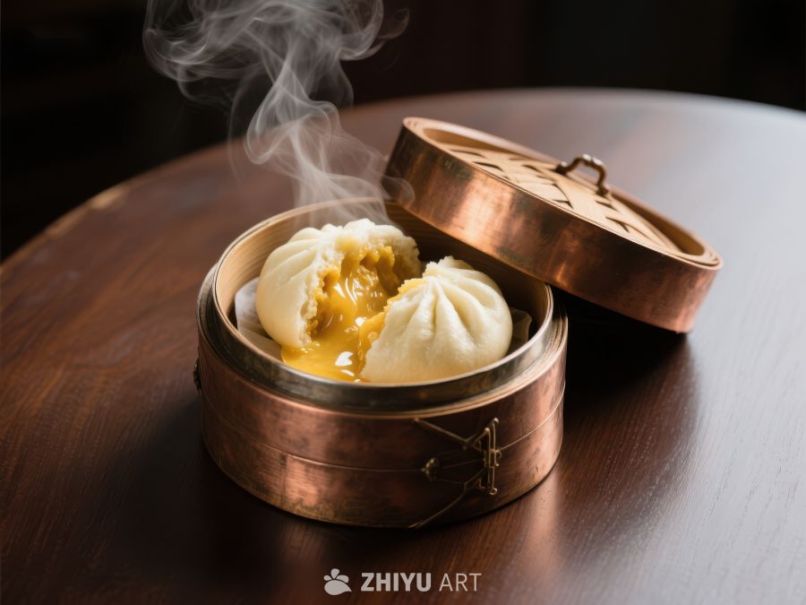 热腾腾的小笼包 520