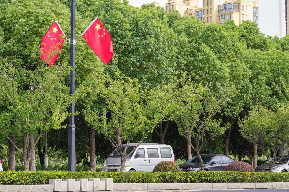 国庆节氛围