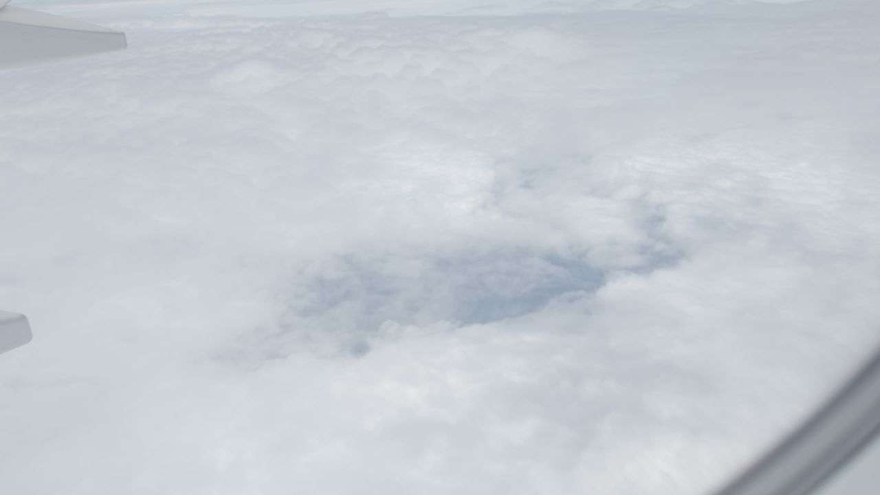 云层气流流动