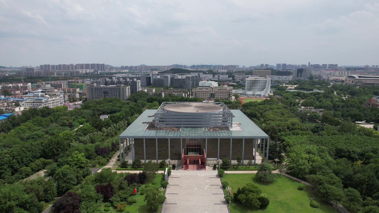 江苏徐州城市风光航拍 