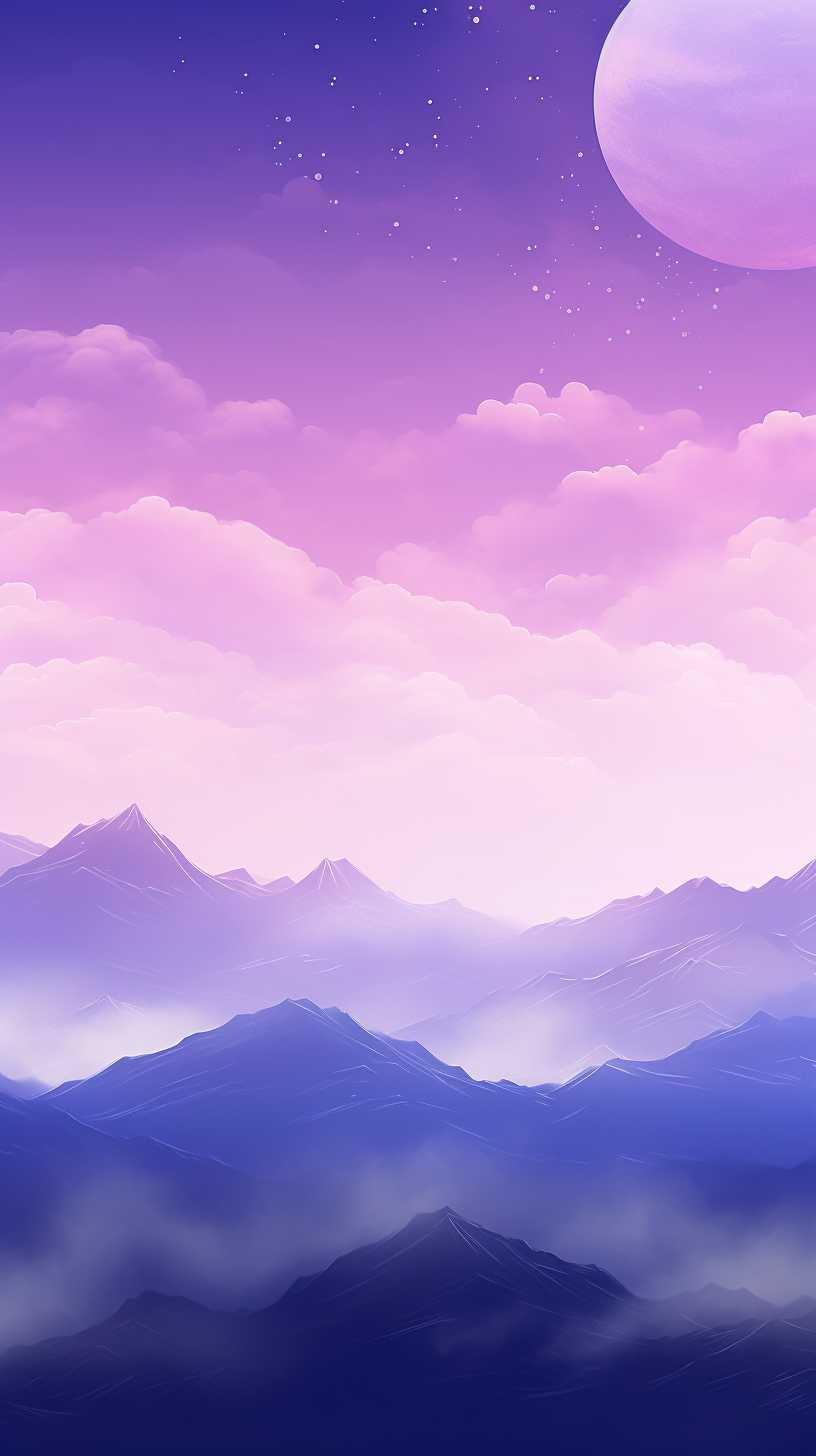 紫色艺术唯美背景