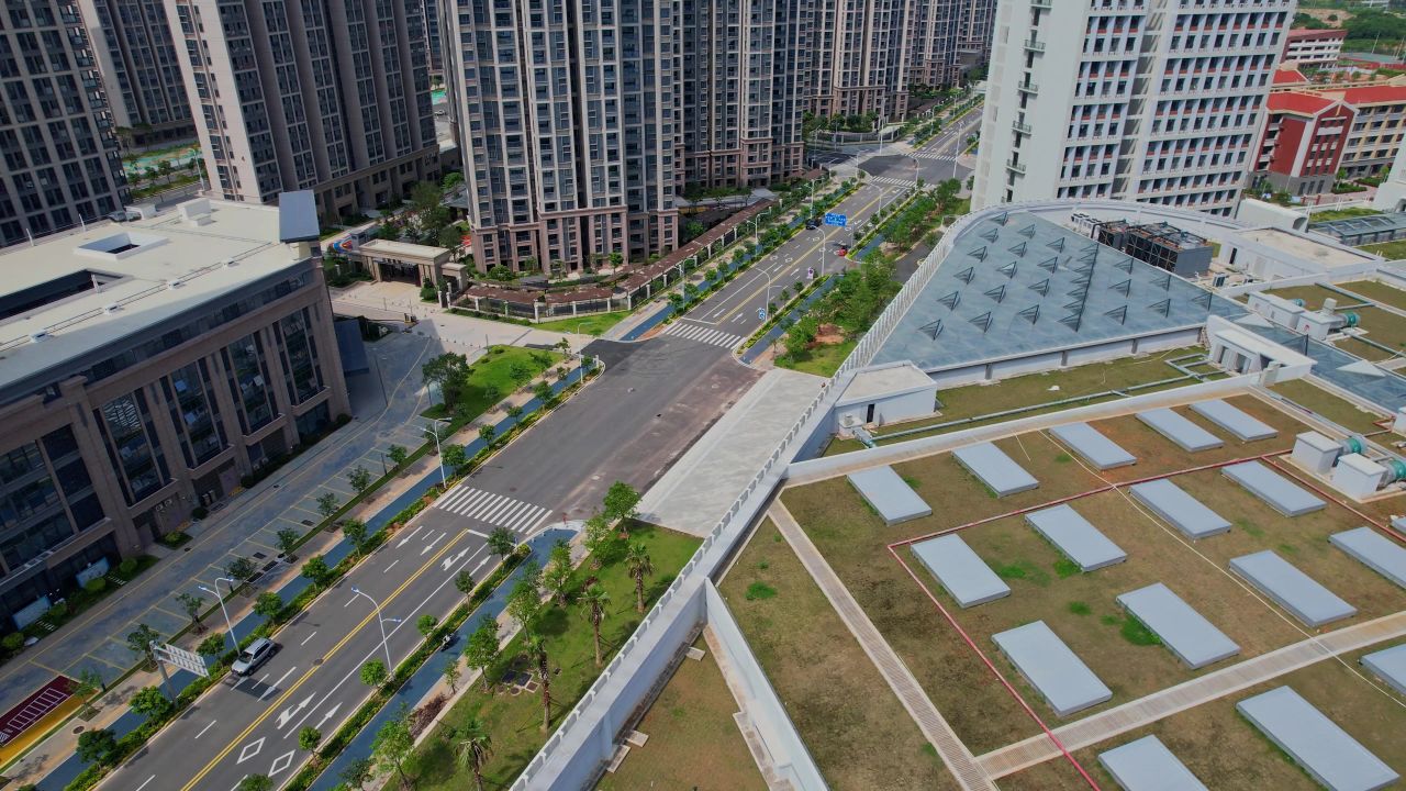 航拍厦门翔安体育交流中心 8