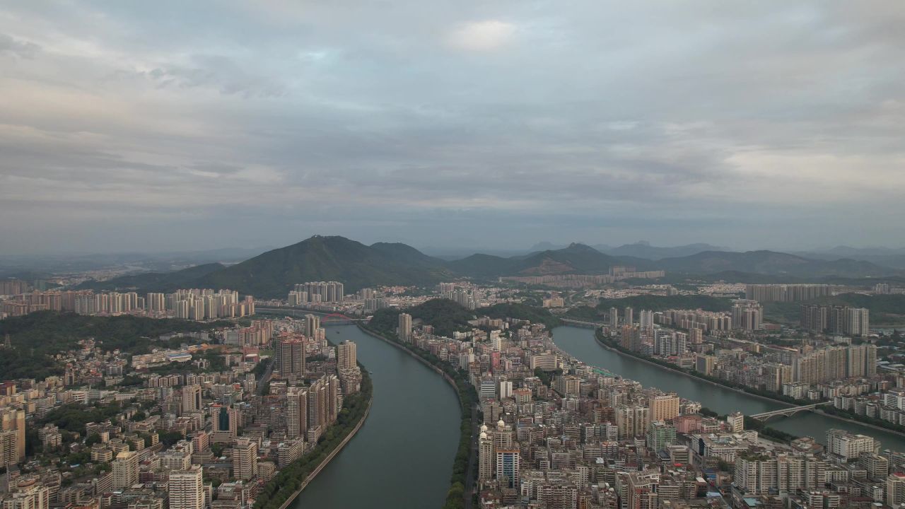 航拍广东韶关