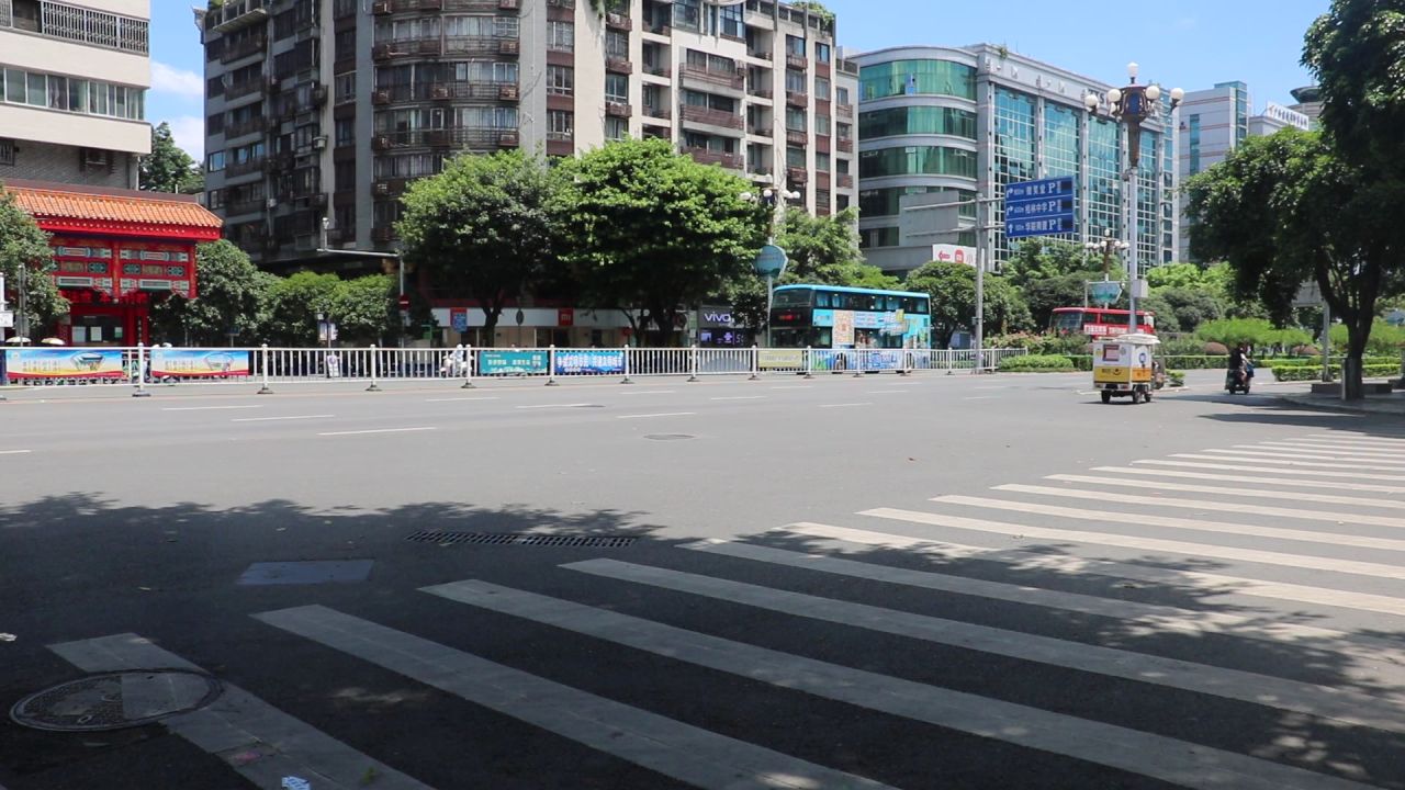 桂林市马路街景