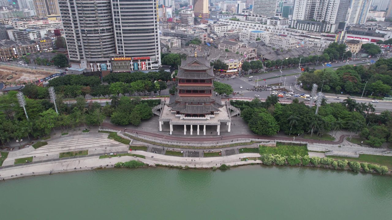 南宁市建筑风光航拍 4