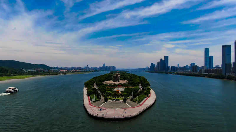 湖南长沙橘子洲景区