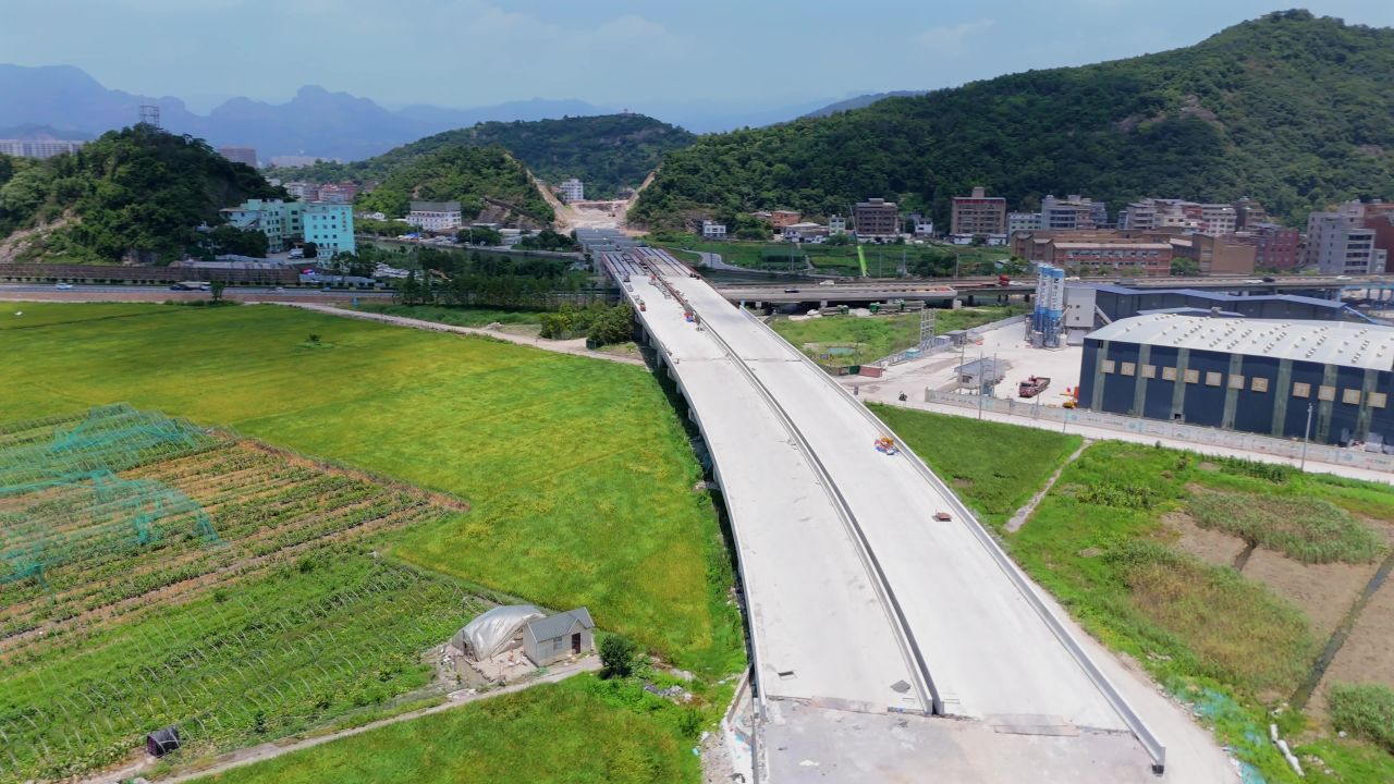 甬台温高速柳市互通建设 7