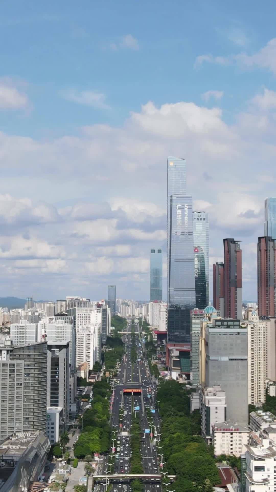 现代都市繁华景象