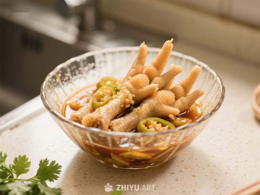 泡椒凤爪，美味可口的家常小吃 1122