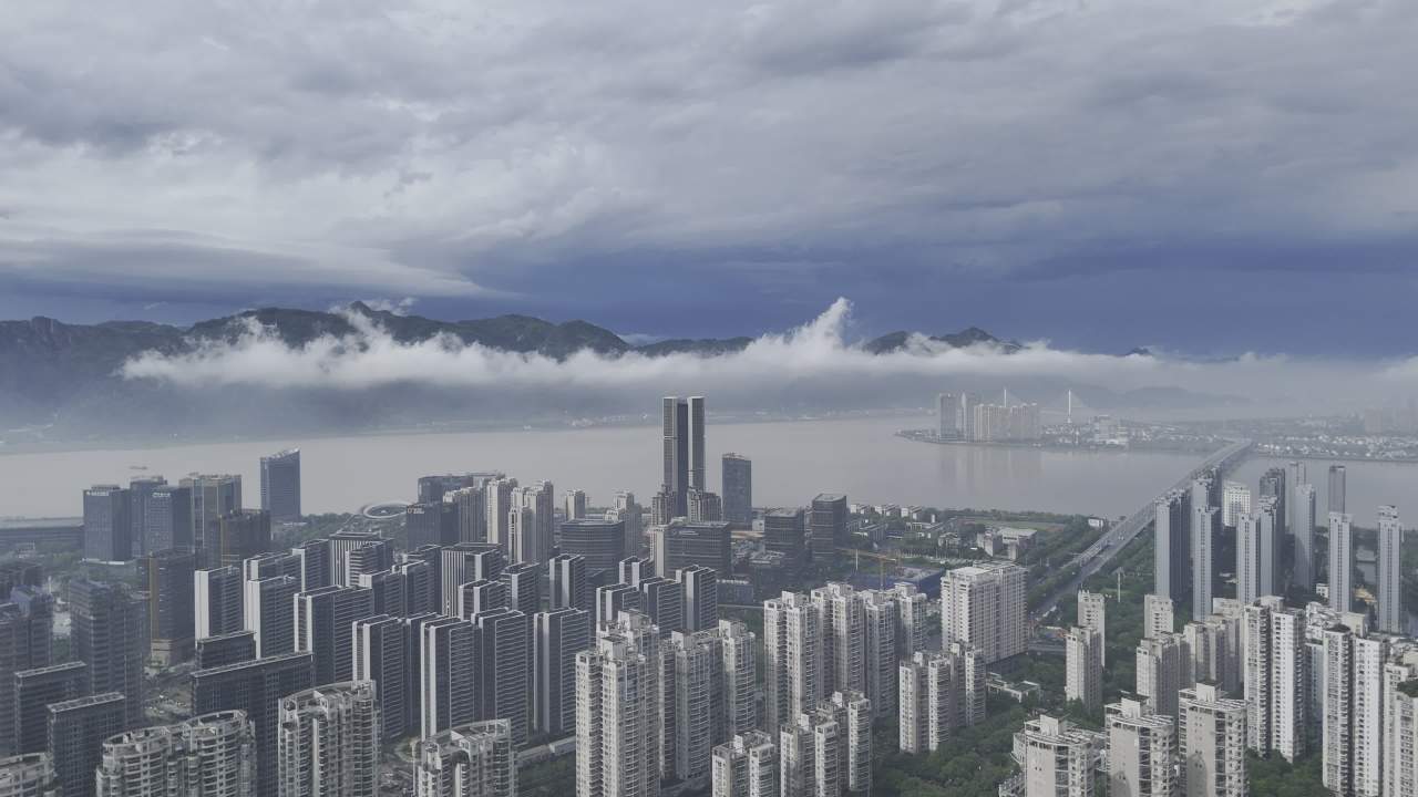 温州雨后云雾 5