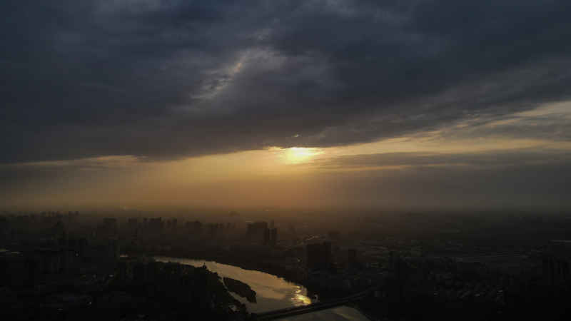 德阳夕阳落日 1