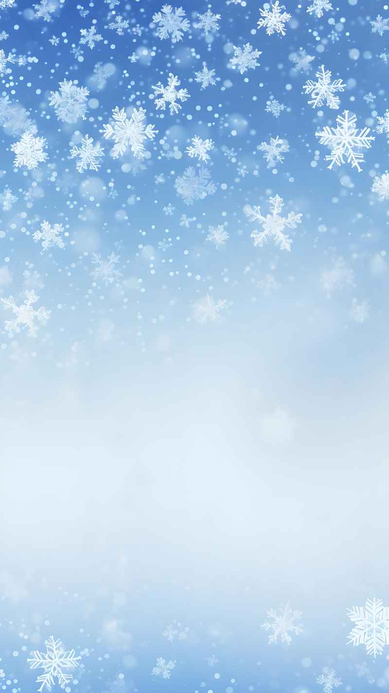 冬季冬天雪景唯美背景 41