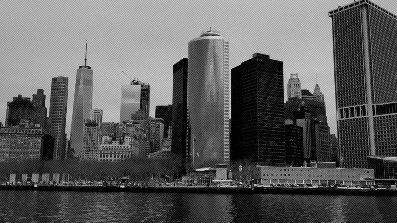 纽约曼哈顿建筑物城市