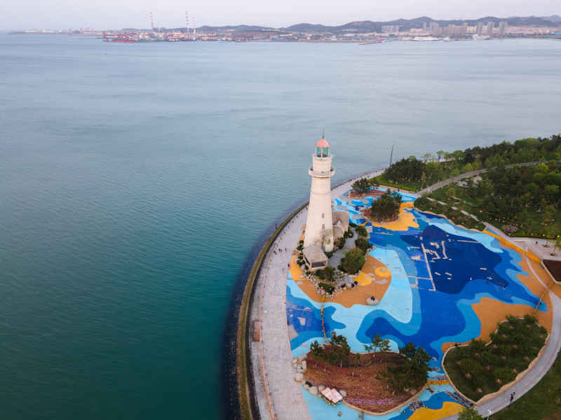 威海海上公园航拍 10