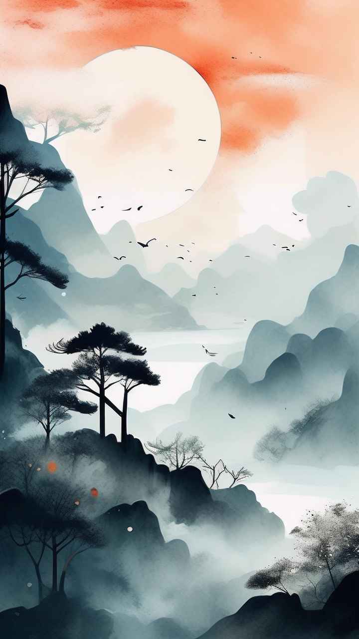 山水插画国风 68