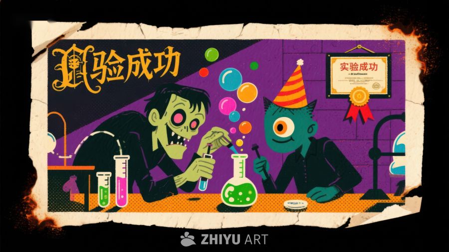 实验成功：僵尸与怪物的科学狂欢