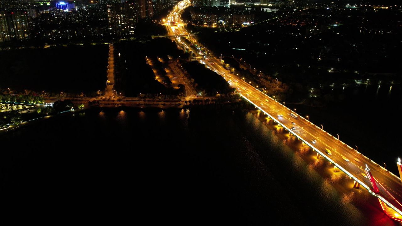 大桥夜景--延时拍摄
