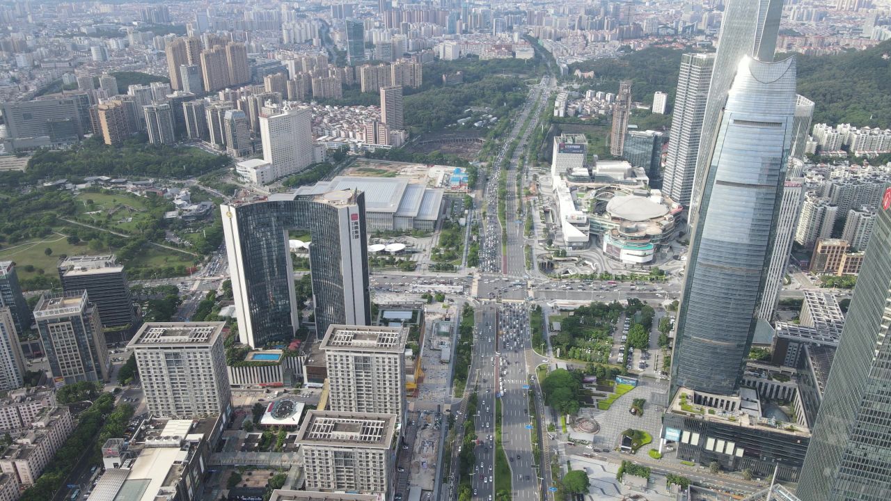 东莞市区远景航拍 20