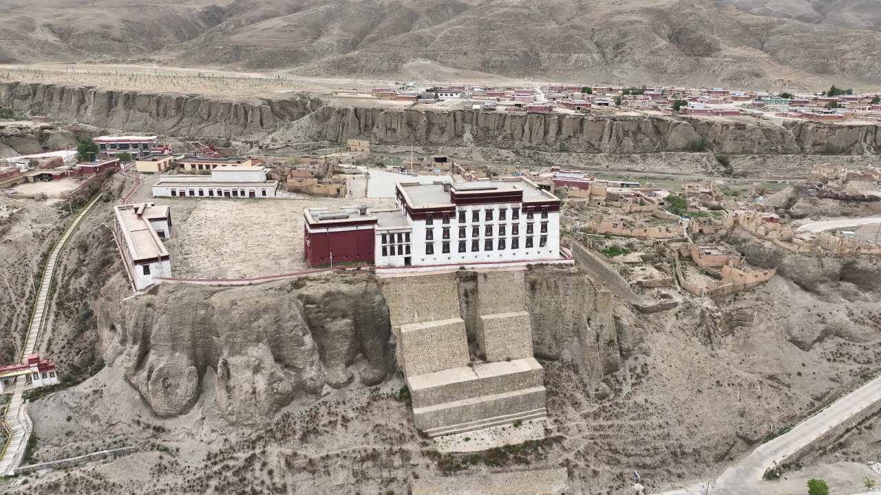 航拍拉加里王宫