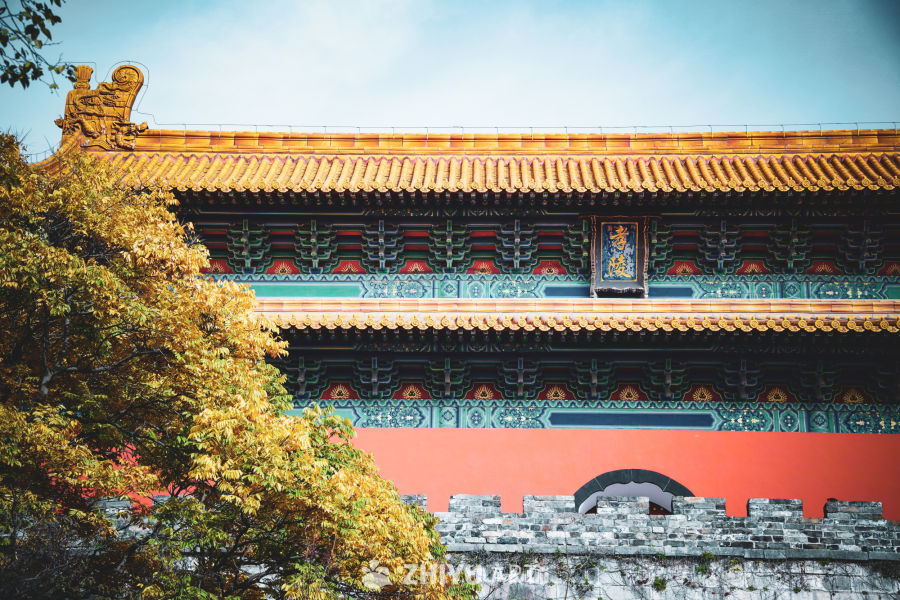 秋日金陵，明孝陵