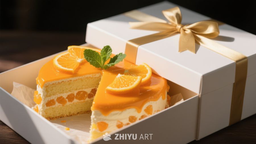 橙香奶油蛋糕礼盒