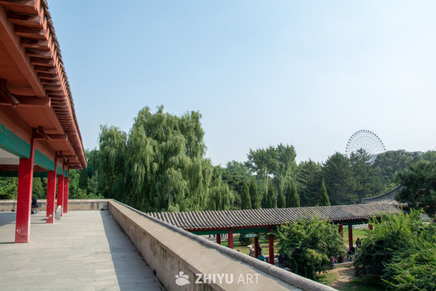 公园古风观景台