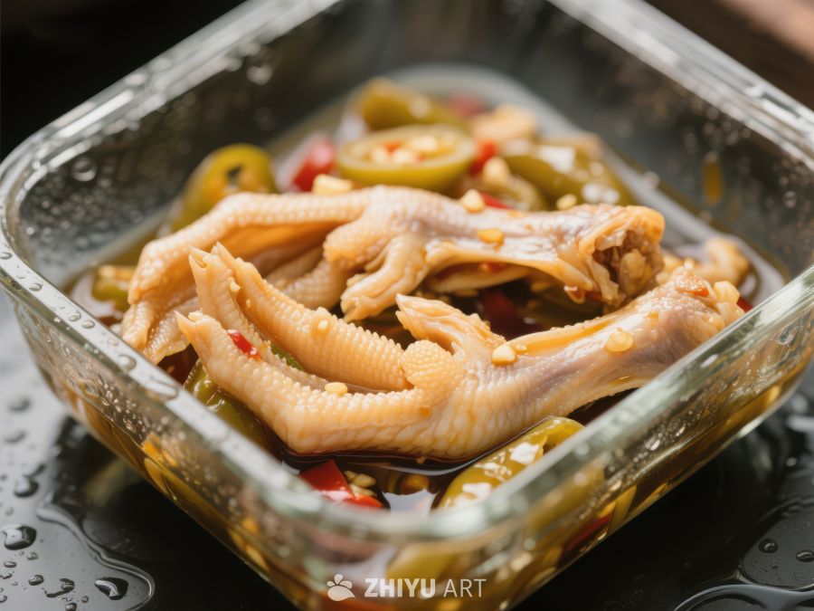 泡椒凤爪，美味腌制小吃 1128