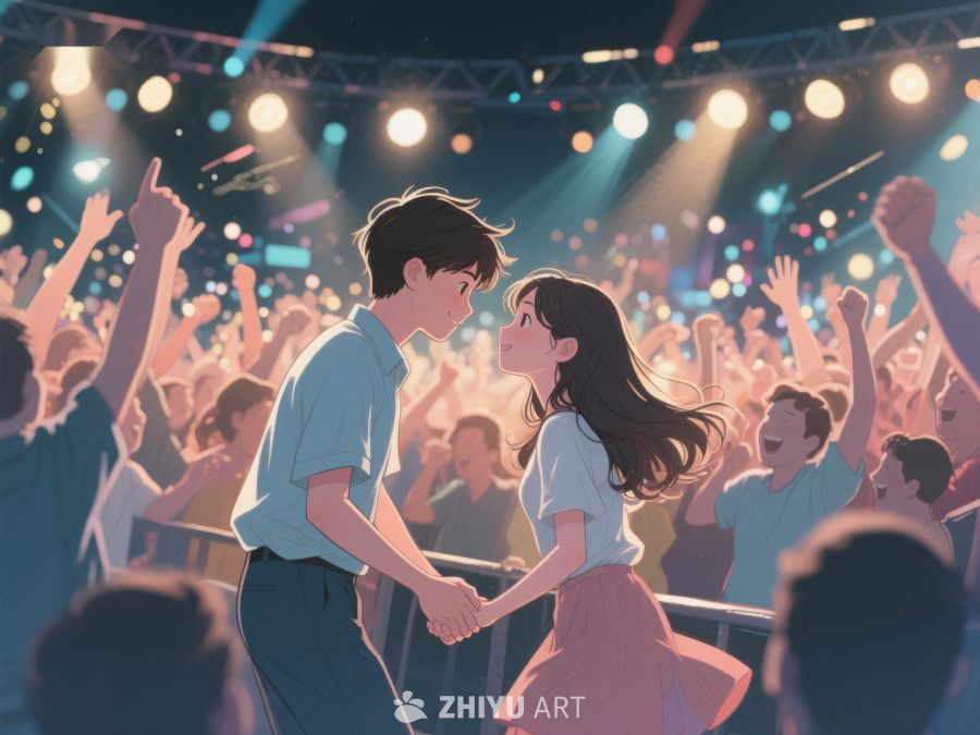 音乐节上的浪漫瞬间 1092