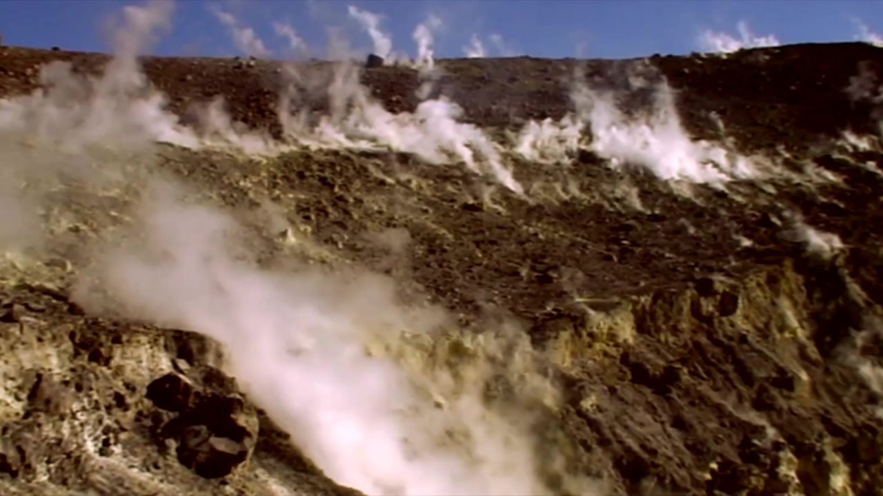 山自然火山景观