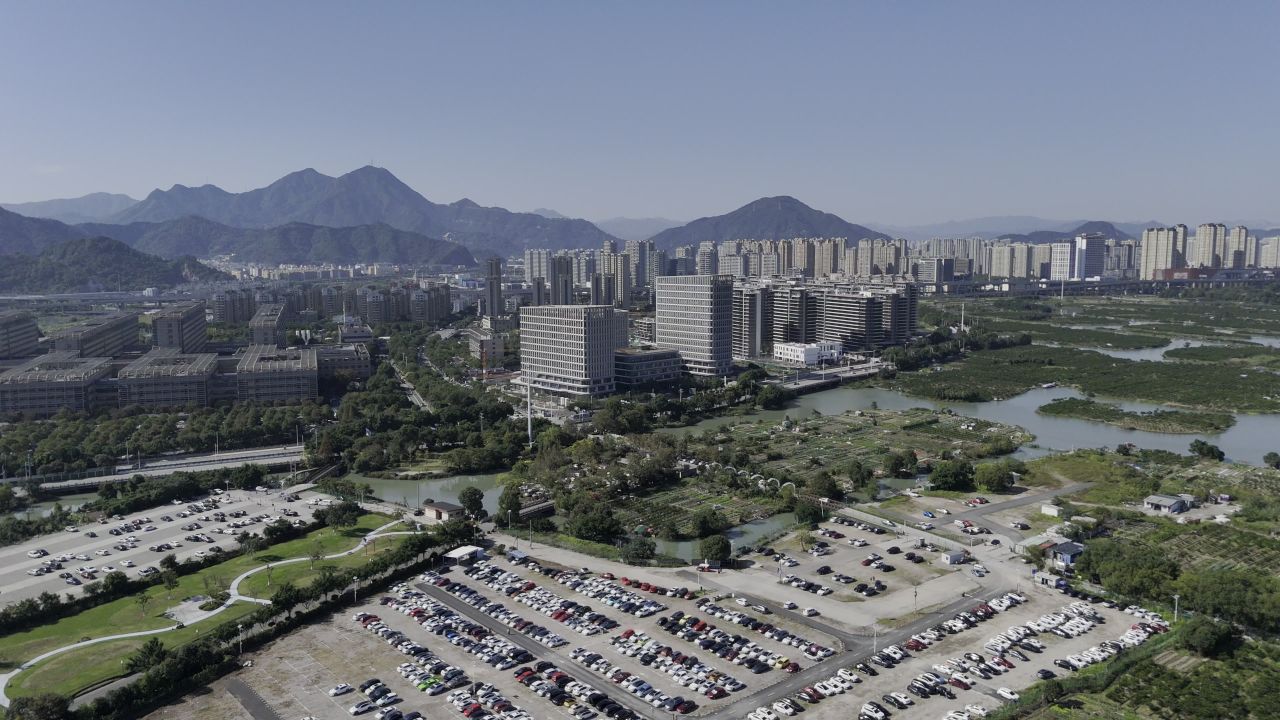湿地与城市建筑 3