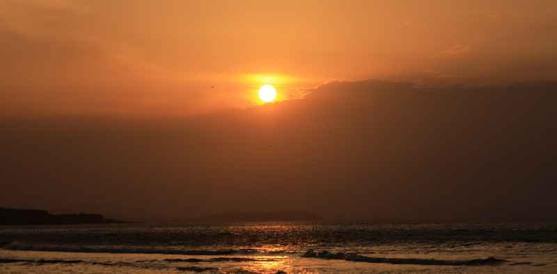 威海荣成那香海夕阳