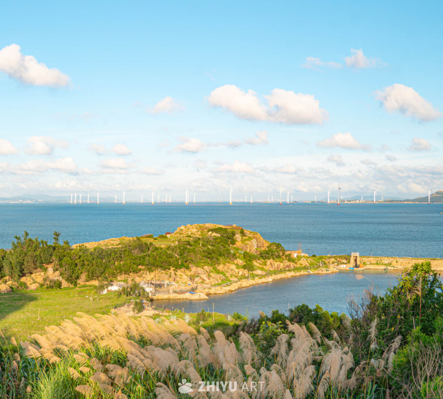 海上风电与绿岛