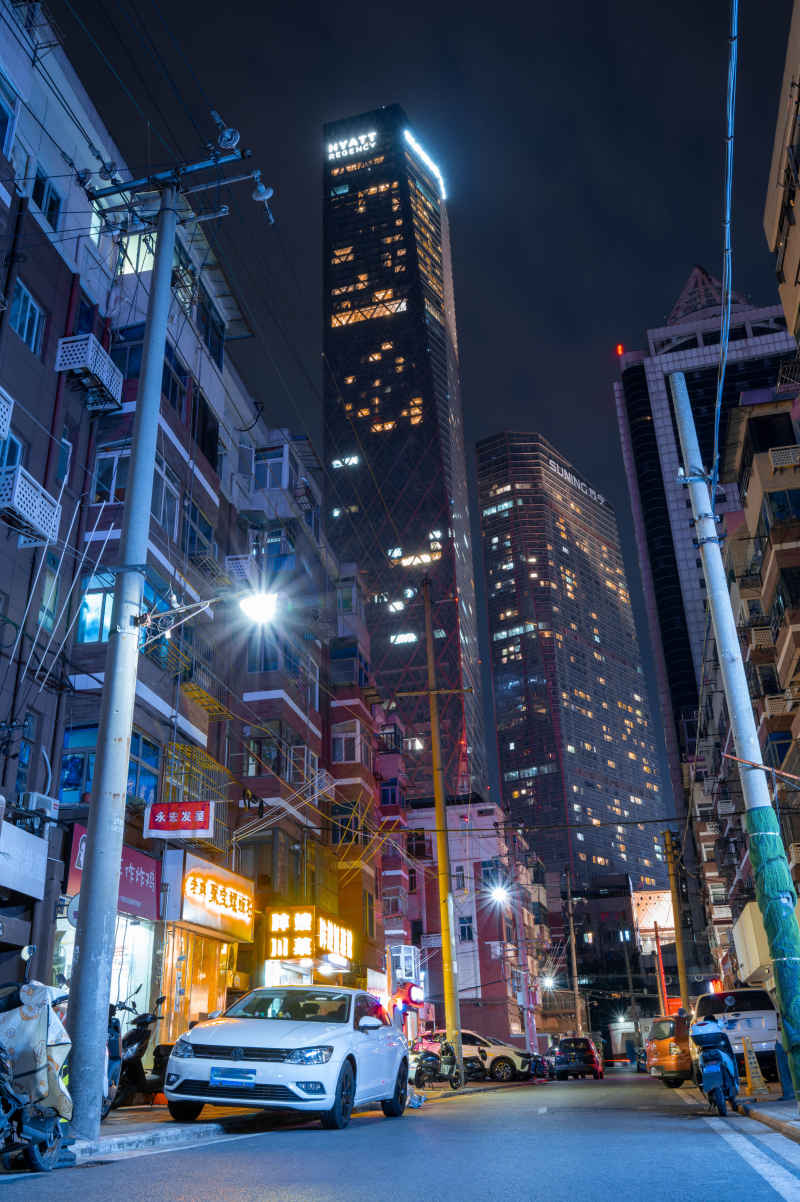 镇江苏宁夜景