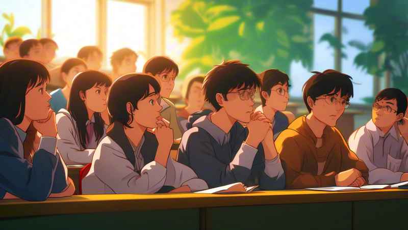 青年学者讲座，学生们认真聆听 8